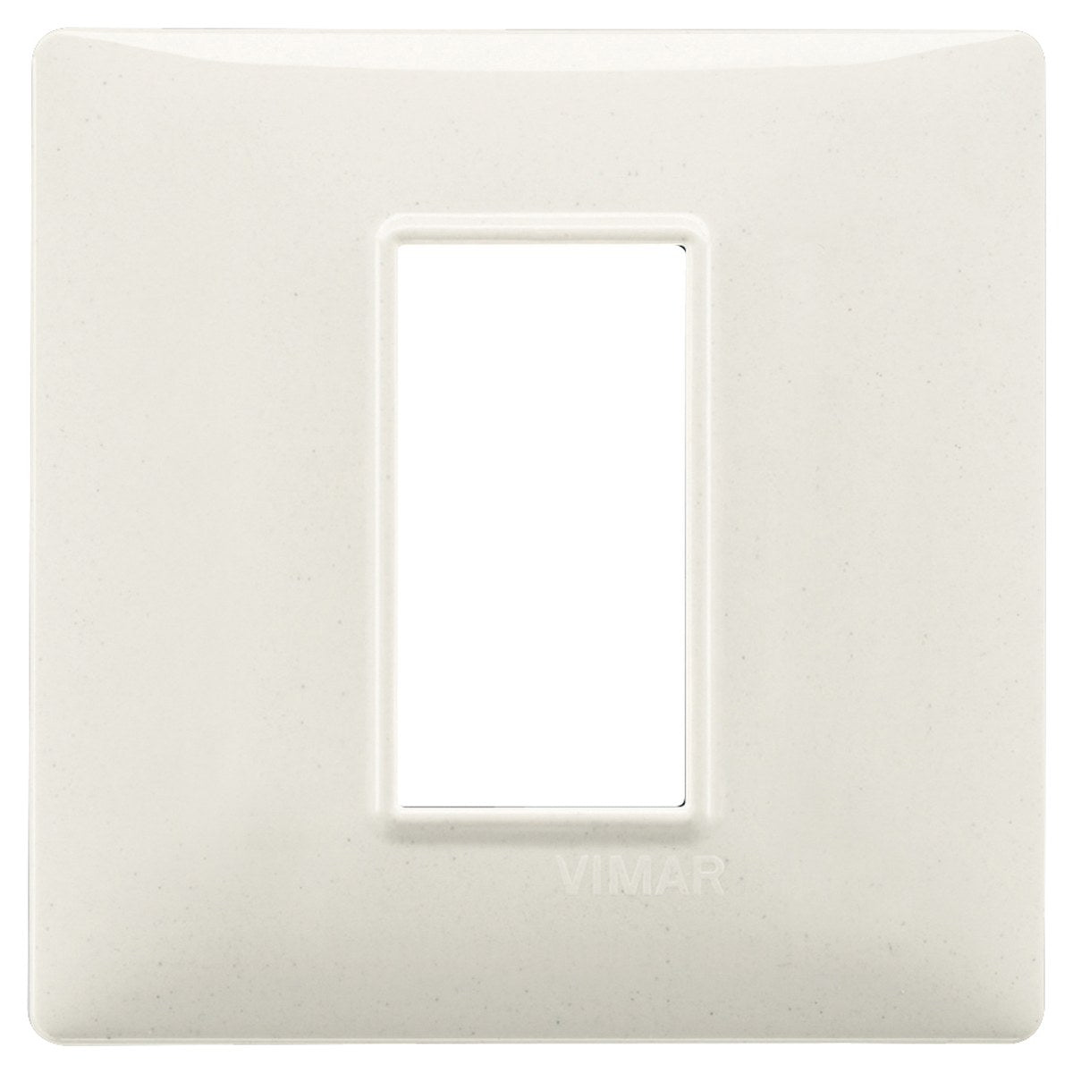 Vimar Plana Plate 1M Technopolymer Granite White
