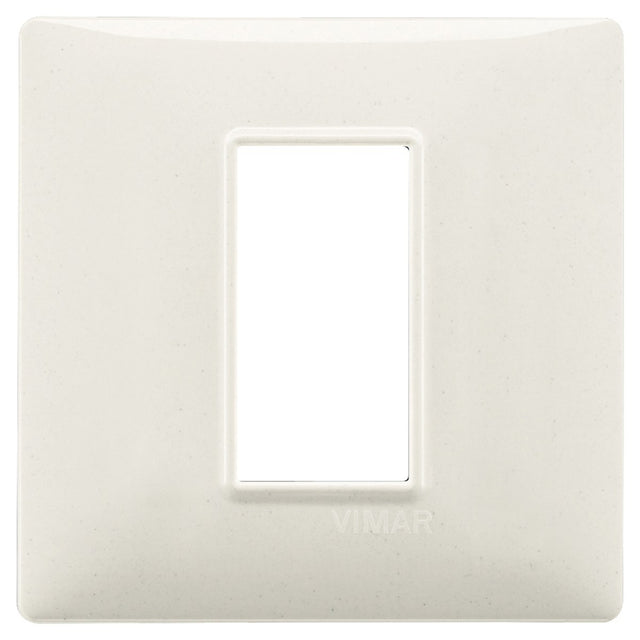 Vimar Plana Plate 1M Technopolymer Granite White