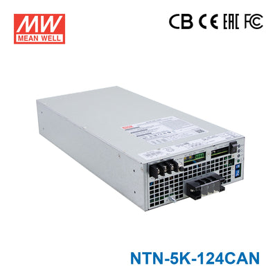 Mean Well NTN-5K-124CAN 5KW True Sine Wave Inverter with AC Charger/UPS, 24V In 110V Out 36.4A