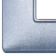 Vimar Plana Plate 5M BS Technopolymer Metallized Blue