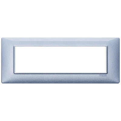 Vimar Plana Plate 7M Metallized Blue
