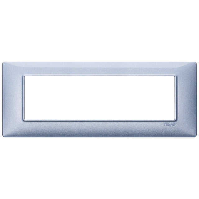 Vimar Plana Plate 7M Metallized Blue