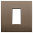 Vimar Arke Classic Plate 1M Aluminium Dark Bronze
