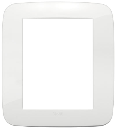 Vimar Arke Round Plate 8M Technopolymer White