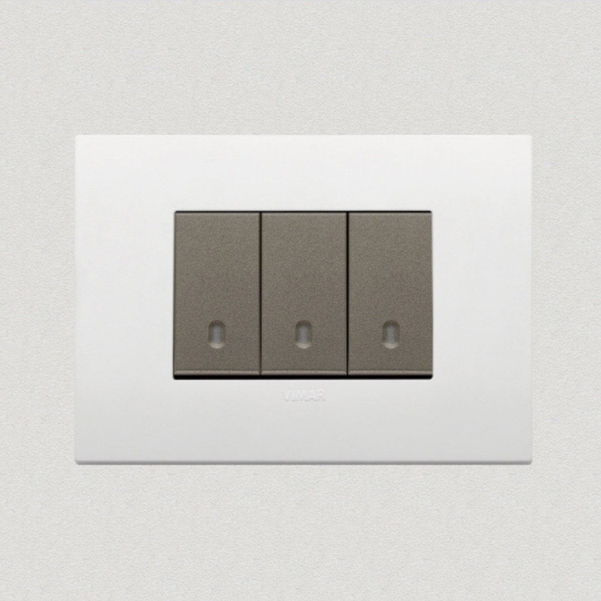 Vimar Arke Plastic 3 Gang switch - White - 16A - PHOTO 25