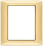 Vimar Plana Plate 8M Technopolymer Polished Gold