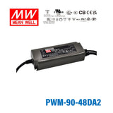 Mean Well PWM-90-48DA2 Power Supply 90W 48V DALI2 1.88A