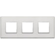 Vimar Eikon Evo Plate 6M (2+2+2) 71MM Aluminium Silver