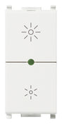 Vimar Plana Universal Master Push Dimmer 230V white