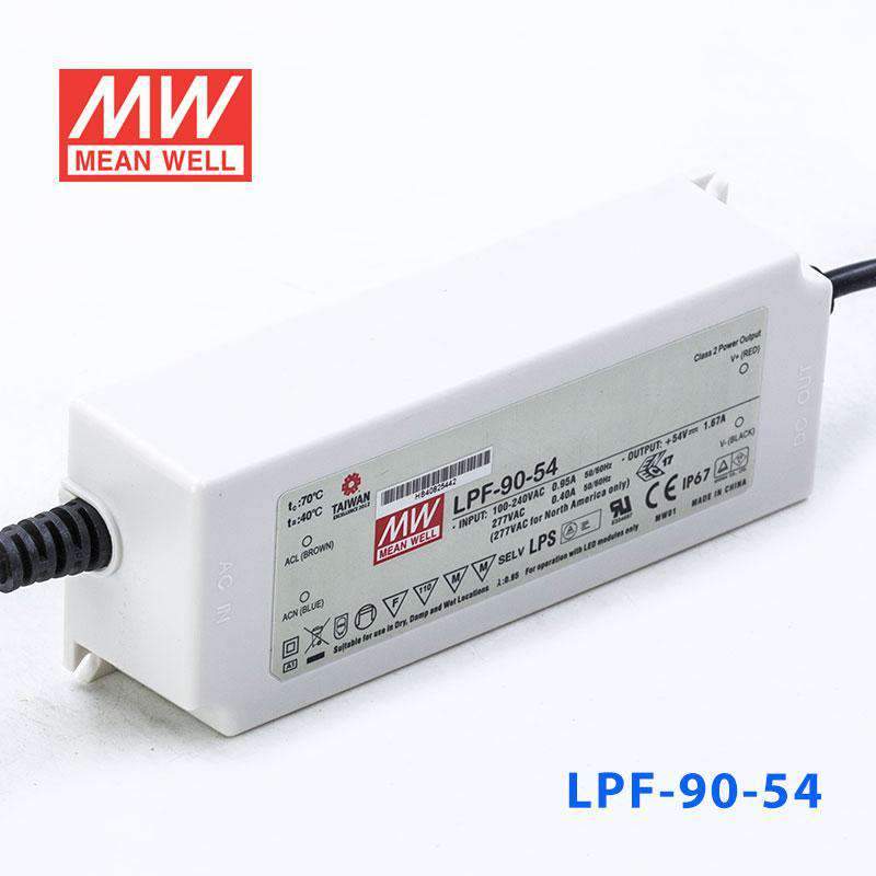 Mean Well LPF-90-54 Power Supply 90W 54V 1.67A - PHOTO 1