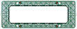 Vimar VM-14617 Frame 7M with Screws Green
