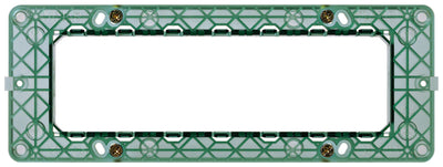 Vimar VM-14617 Frame 7M with Screws Green