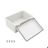 Boxco P-Series 190x280x140mm Plastic Enclosure, IP67, IK08, PC, Grey Cover, Molded Hinge and Latch Type - PHOTO 1