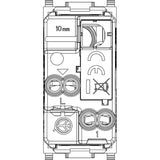 Vimar Plana 1P NO 10A Push Button White - PHOTO 2
