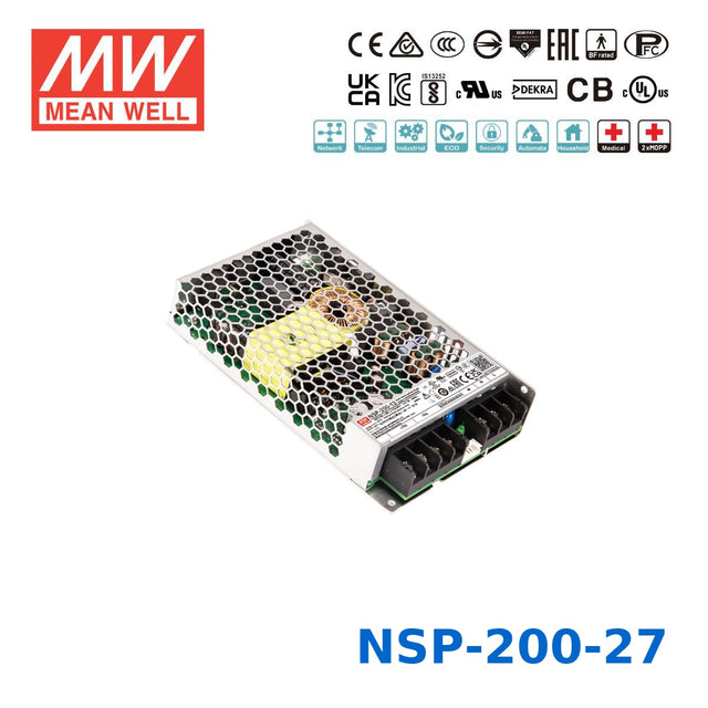 Mean Well 199.8W High Reliable Multi-Industries Power Supply 27V 7.4A