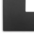 Vimar Arke Classic Plate 21M Technopolymer Black
