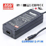 Mean Well GSM90B12-P1M Power Supply 80W 12V