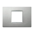 Vimar Eikon Chrome Plate 2centrMBS Bright Matt Silver