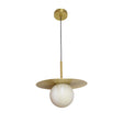 Archilight Alabaster-Stone Orbi Disc Pendant