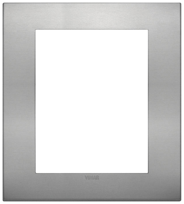 Vimar Arke Classic Plate 8M Aluminium Lava