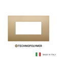Vimar Arke Classic Plate 4M Technopolymer Matt Gold