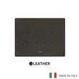 Vimar Eikon Tactil Plate 4M Leather Tobacco