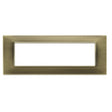 Vimar Plana Plate 7M Metal Antique Brass