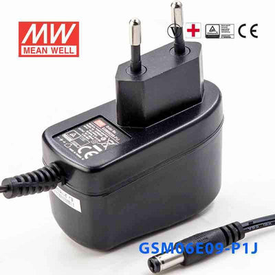 Mean Well GSM06E09-P1J Power Supply 06W 9V 660mA