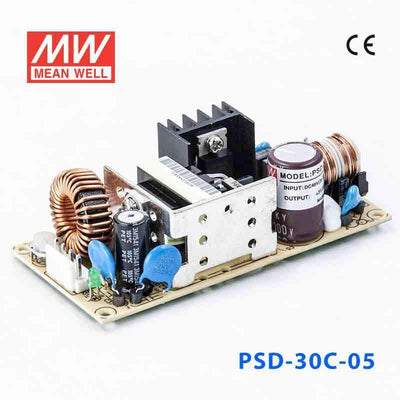 Mean Well PSD-30C-5 DC-DC Converter - 25W - 36~72V in 5V out 5A