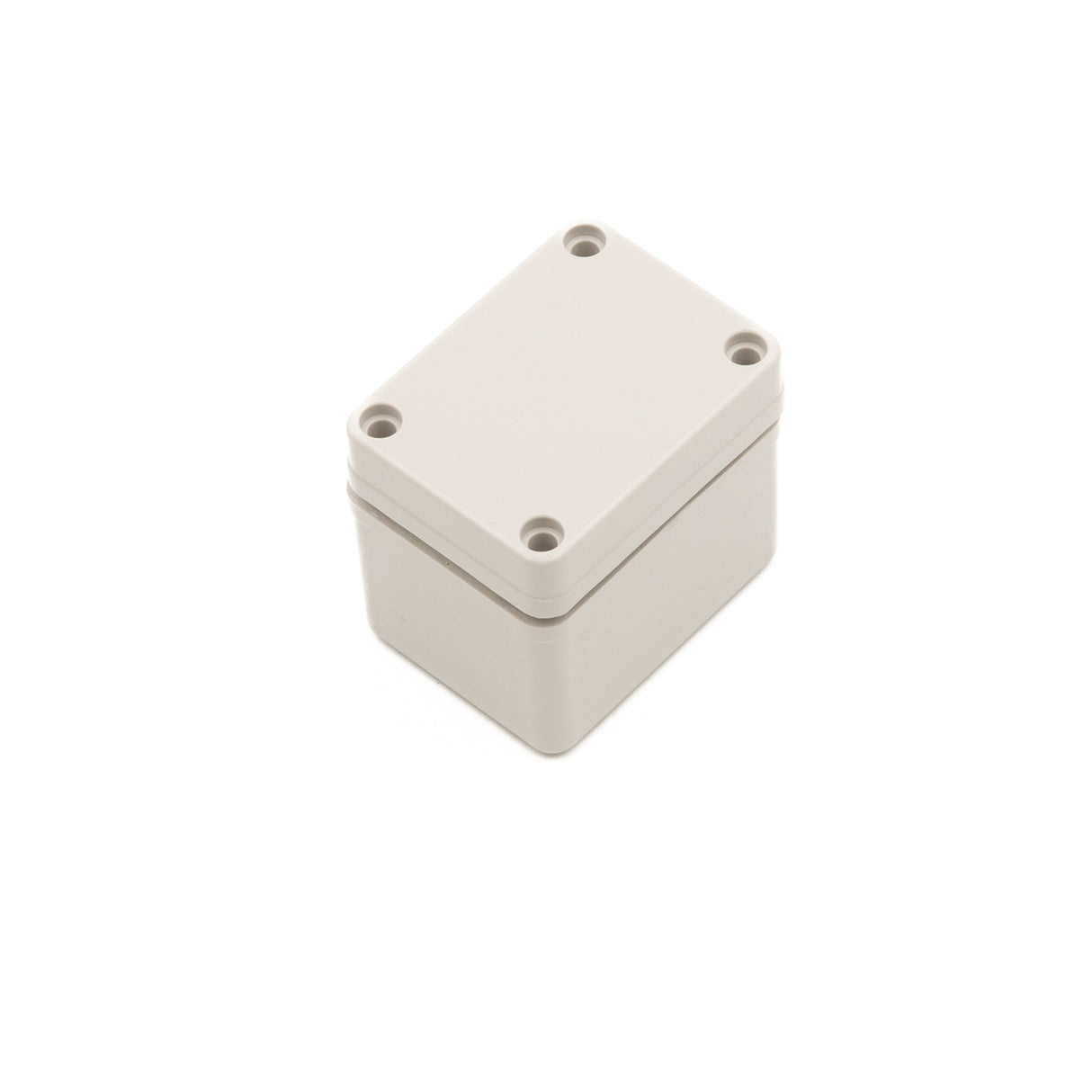 Boxco S-Series 50x65x55mm Plastic Enclosure, IP67, IK08, ABS, Grey Cover, Screw Type - PHOTO 1