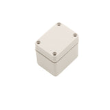 Boxco S-Series 50x65x55mm Plastic Enclosure, IP67, IK08, ABS, Grey Cover, Screw Type - PHOTO 1