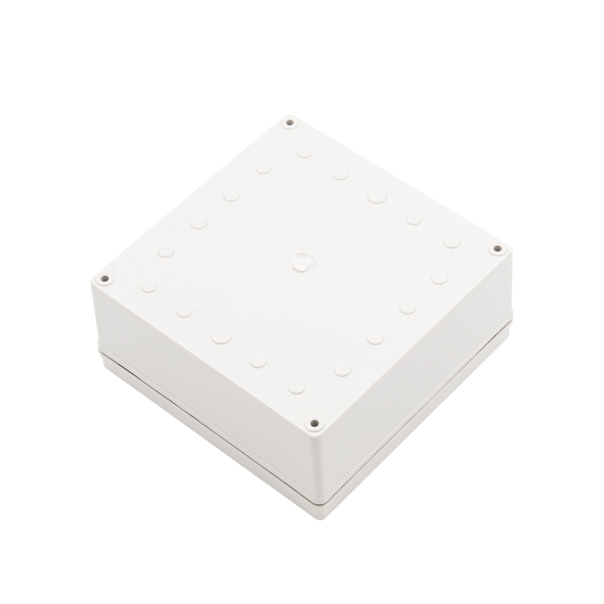 Boxco S-Series 160x160x70mm Plastic Enclosure, IP67, IK08, ABS, Grey Cover, Screw Type - PHOTO 3