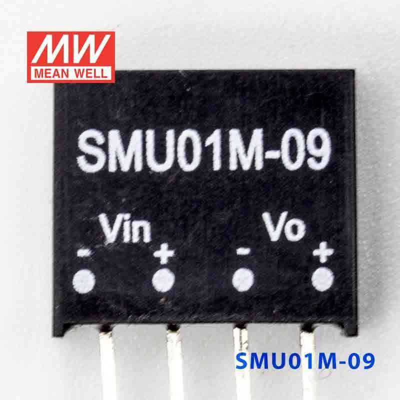 Mean Well SMU01M-09 DC-DC Converter - 1W - 10.8~13.2V in 9V out 110mA - PHOTO 2