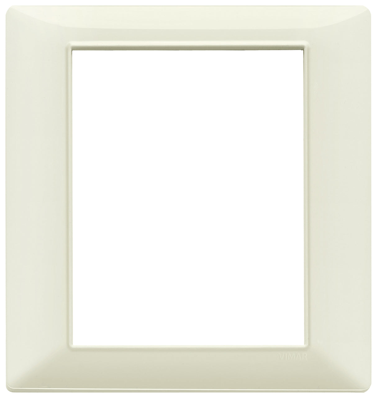 Vimar Plana Plate 8M Technopolymer  Ivory