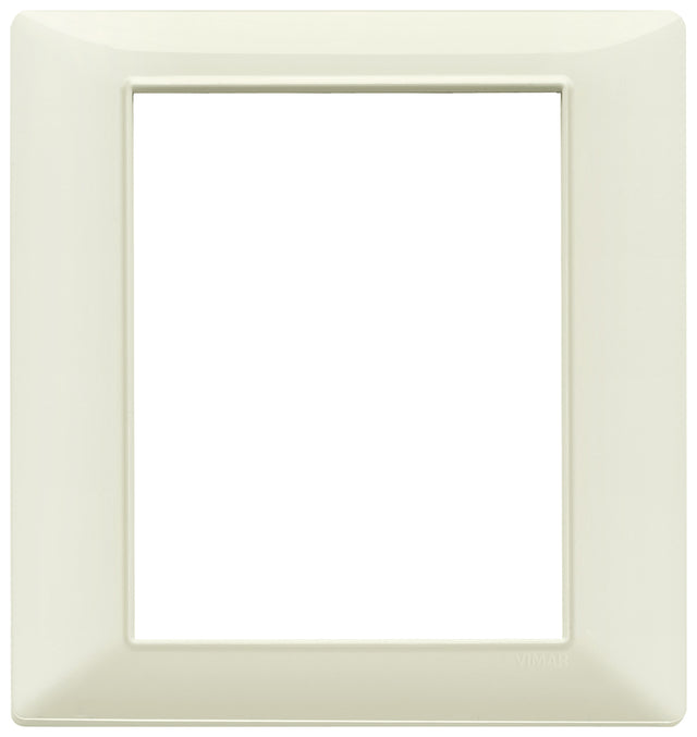 Vimar Plana Plate 8M Technopolymer  Ivory