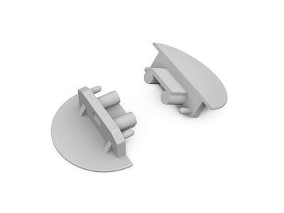 Archilight Vritos End Cap for Linear U Shape - With wiring Holes