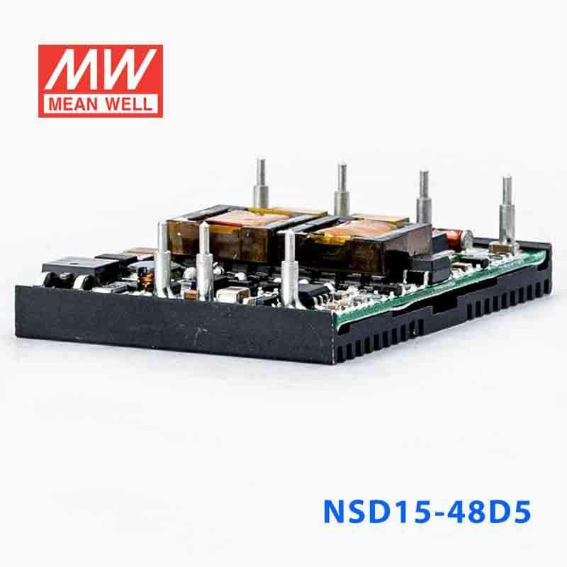 Mean Well NSD15-48D5 DC-DC Converter - 15W - 18~72V in ±5V out 1.5A - PHOTO 3