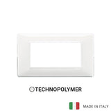 Vimar Plana Plate 3M Reflex White Snow