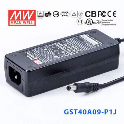 Mean Well GST40A09-P1J Power Supply 40W 9V 4.45A