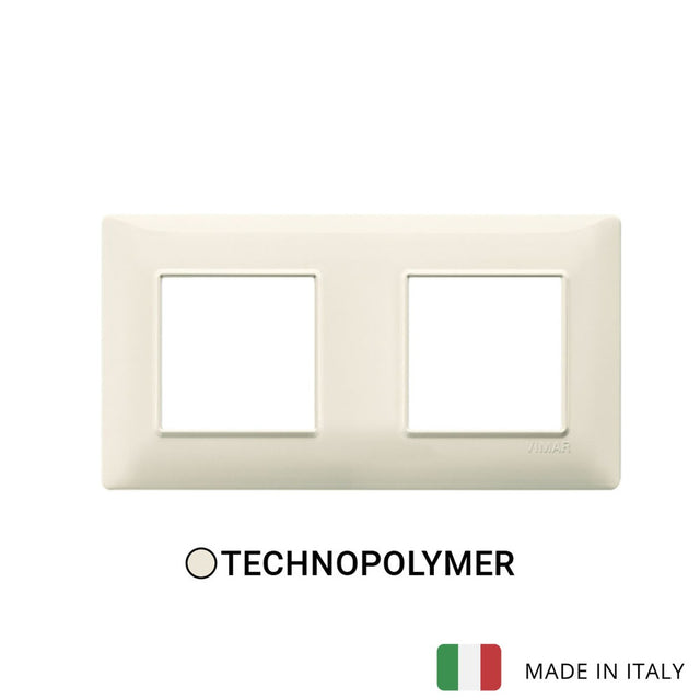 Vimar Plana Plate 4M(2+2) 71mmTechnopolymer Beige