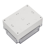 Boxco S-Series 125×175×100mm Plastic Enclosure, IP67, IK08, PC, Transparent Cover, Screw Type - PHOTO 2