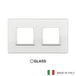 Vimar Eikon Evo Plate 4M (2+2) 71MM Crystal White Diamond