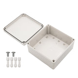 Boxco S-Series 200x200x100mm Plastic Enclosure, IP67, IK08, ABS, Grey Cover, Screw Type - PHOTO 2