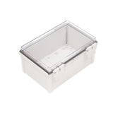 Boxco Q-Series 200×300×150mm Plastic Enclosure, IP67, IK08, ABS, Transparent Cover, Plastic Hinge and Latch Type - PHOTO 1
