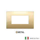 Vimar Arke Classic Plate 4M Metal Gold
