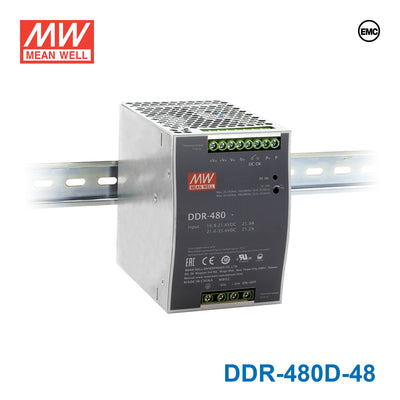 Mean Well DDR-480D-48 DC-DC Converter - 480W - 67.2~154V in 48V out 10A