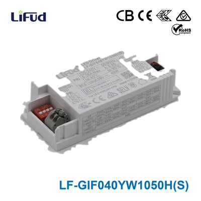 Lifud LF-GIF040YW1050H(S) LED Driver 40W 300-1050mA 9-50V