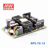 Mean Well RPS-75-15 Green Power Supply W 15V 5A - Medical Power Supply - PHOTO 1