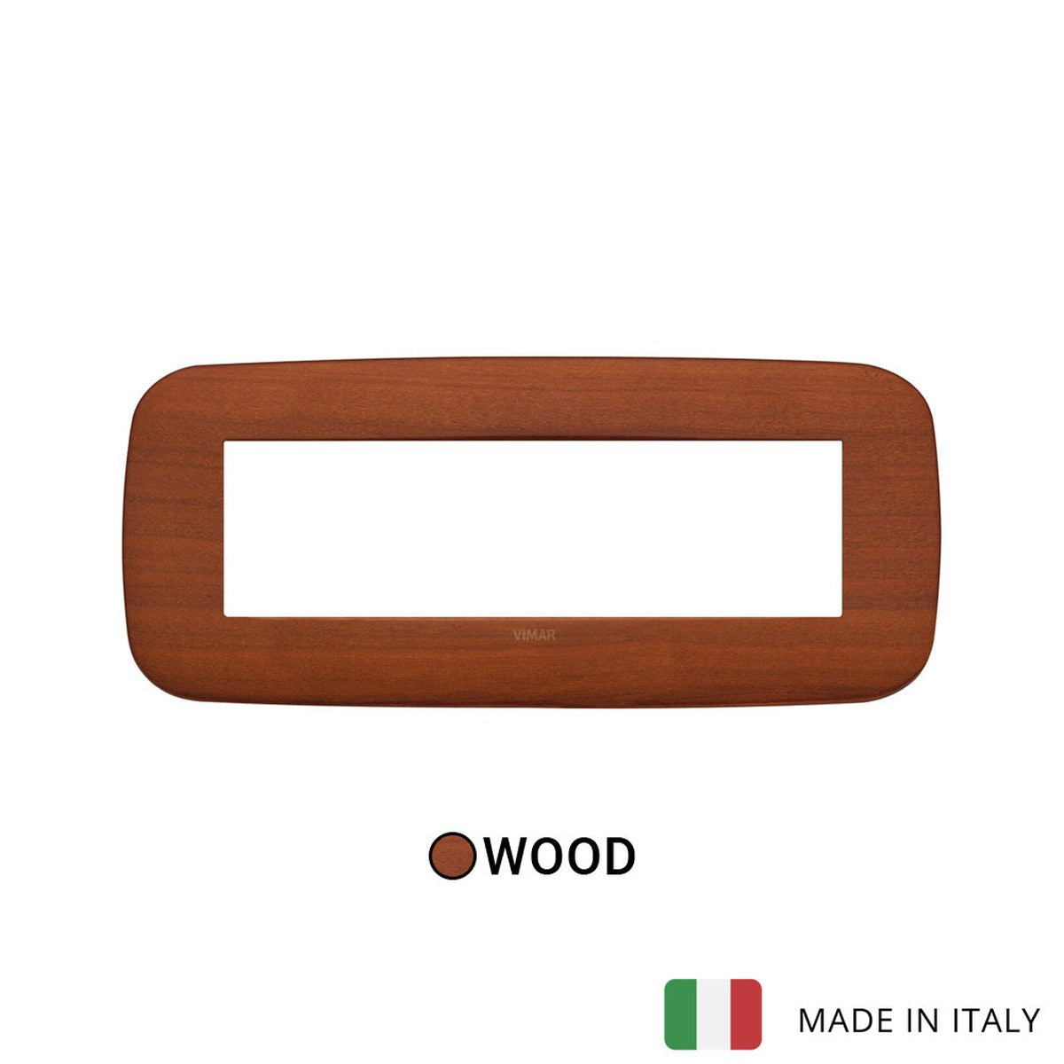 Vimar Arke Round Plate 7M Cherrywood