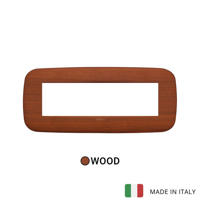 Vimar Arke Round Plate 7M Cherrywood